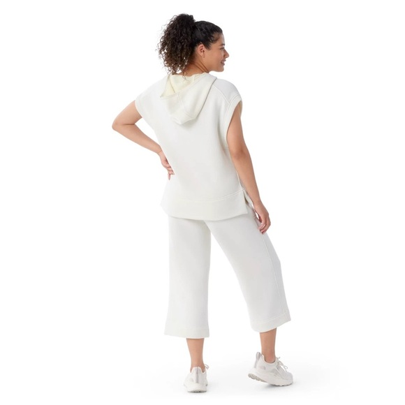 Women's Smartwool Terry SS Hoodie Sweatshirt  Color: Almond Size Medium NWT - Picture 2 of 6